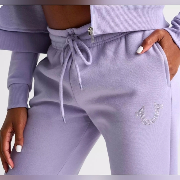 True Religion Lavender Joggers - Picture 4 of 8